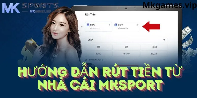 Hướng dẫn chi tiết rút tiền về tài khoản